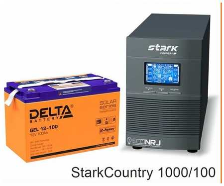 Stark Country 1000 Online, 16А + Delta GEL 12-100 19848539118689