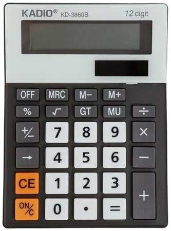 Калькулятор настольный 12-разрядный KD3860B двойное питание 19848539263951