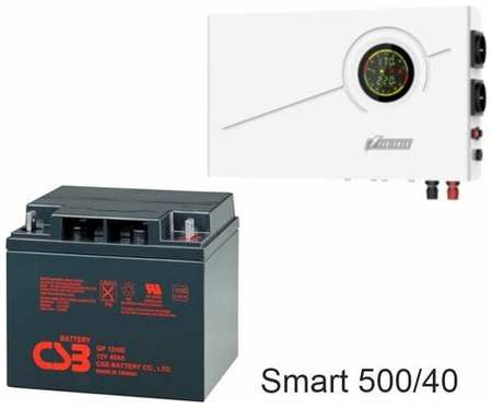 ИБП Powerman Smart 500 INV + CSB GP12400 19848539395730