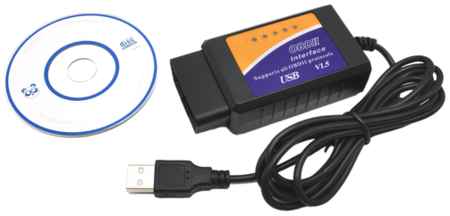 Програмный сканер Автосканер USB OBD чтение сброс ошибок бортового компьютераELM327 OBD PIC25K80 Interface PC