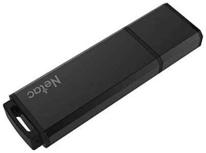 Флешка Netac U351 USB 3.0 128 ГБ, 1 шт., черный 19848542304917