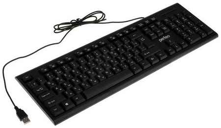 Клавиатура Perfeo ″CLASSIC″, проводная, мембранная, 104 клавиши, USB, чёрная