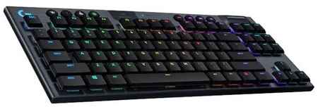 Игровая беспроводная клавиатура Logitech G G913 TKL GL Clicky, black, английская, 1 шт 19848543968428