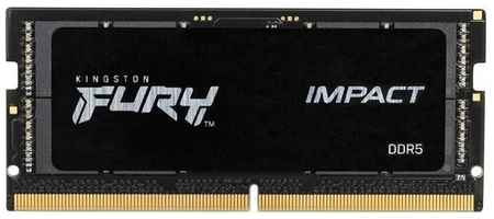 Модуль памяти Kingston 32GB DDR5 4800 SODIMM FURY Impact PnP Gaming Memory KF548S38IB-32 Non-ECC, CL38 , 1.1V, 2RX8 38-38-38 262-pin 16Gbit, RTL 19848545950877