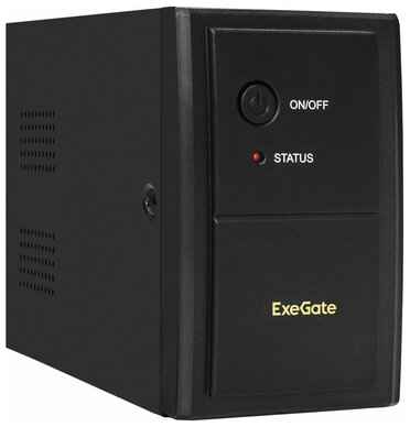 Exegate EX292774RUS ИБП ExeGate SpecialPro UNB-800. LED. AVR.4C13. RJ. USB (800VA/480W, LED, AVR, 4*C13, RJ45/11, USB, металлический корпус, Black) 19848546100404