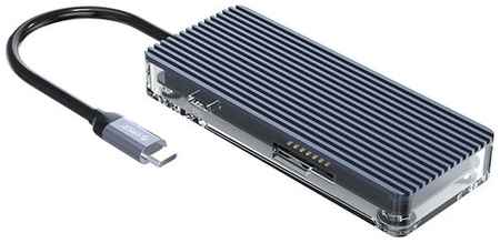 USB-концентратор ORICO WB-7P, разъемов: 4