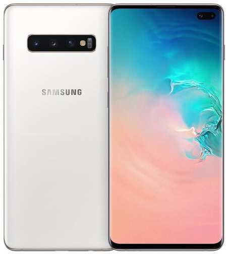 Смартфон Samsung Galaxy S10+ 8/512 ГБ, Dual nano SIM, белая керамика