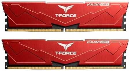 Оперативная память Team Group DDR5 32Gb (2x16Gb) 5600MHz pc-44800 T-Force Vulcan CL32 1.2V (FLRD532G5600HC32DC01)