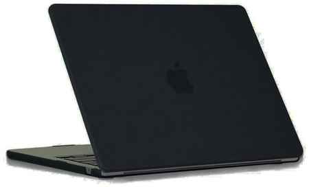 Isa Чехол накладка для ноутбука MacBook Air 13 2022 A2681, Toughshell Hardcase, поликарбонат, матовый черный 19848549121032