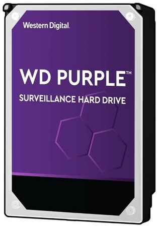 Western Digital Жесткий диск WD SATA-III 18TB WD181PURP Surveillance Purple Pro (7200rpm) 512Mb 3.5″ 19848549322252
