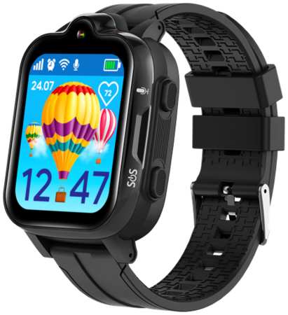 Cмарт часы детские умные с GPS 4G, AIMOTO TREND, Черный 19848550957569