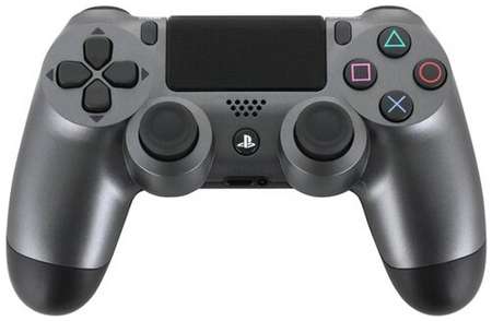 Беспроводной геймпад совместимый с PlayStation 4, модель Metallic Grey V2. Джойстик совместимый с PS4, PC и Mac, Apple, Android 19848552009822