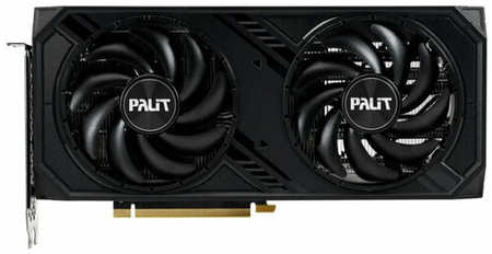 Видеокарта Palit PCI-E 4.0 RTX4070 DUAL NVIDIA GeForce RTX 4070 12288Mb 192 GDDR6X HDMI/DPx3 19848552063290