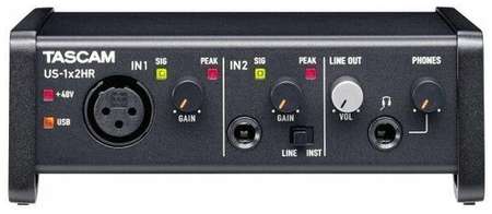 Tascam US-1x2HR USB аудио интерфейс 19848553552972