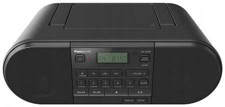 Аудиомагнитола Panasonic RX-D550E-K 20Вт/CD/CDRW/MP3/FM(dig)/USB/BT