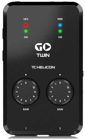 TC-Helicon TC Helicon GO TWIN Интерфейс высокого разрешения