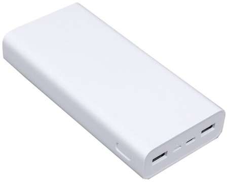 Внешний аккумулятор Xiaomi Power Bank 3 20000mAh USB-C Quick Charge 3.0 (Белый / White, PLM18ZM) 19848556889013