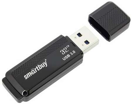 Флеш-диск 32 GB SmartBuy Dock USB 3.0, черный 19848558693834