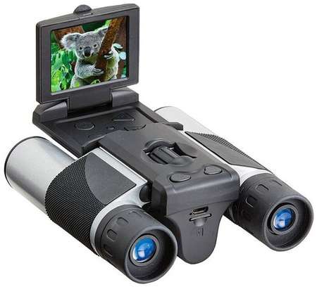 OpticView Цифровой бинокль с записью для охоты, спорта и дневных наблюдений Atom Digital LCD