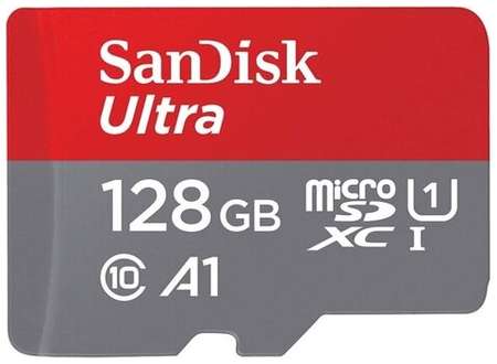 Карта памяти SanDisk Ultra microSDXC UHS-I 128 ГБ 19848563008778