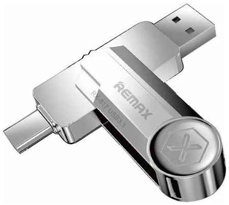 Флеш-накопитель Remax RX-817 Type-C USB 3.1 128Gb серебро 19848564284629
