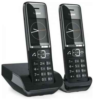 Радиотелефон Gigaset Comfort 550A DUO RUS, черный l36852-h3021-s304 19848570822380