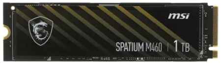 Твердотельный накопитель MSI SPATIUM 1 ТБ M.2 M460 PCIe 4.0 NVMe M.2 1TB