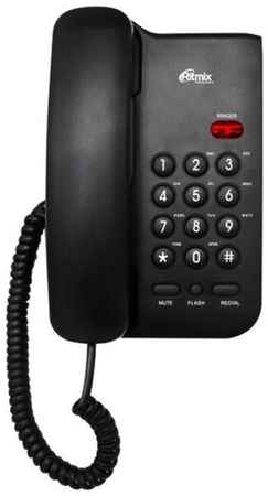 Телефон Ritmix RT-311, черный 19848571306311