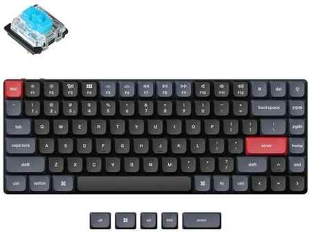 Беспроводная механическая ультратонкая клавиатура QMK Keychron K3 Pro, 84 клавиши, RGB-подсветка, Gateron Blue Switch 19848577225838