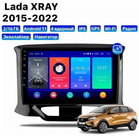 Автомагнитола Dalos для Lada XRAY (2015-2022), Android 11, 2/16 Gb, Wi-Fi 19848579960830