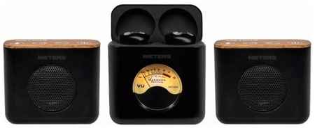 Комплект (наушники беспроводные LINX и колонки LINX-BT-SPK ) Meters LINX Stereo Speaker System, черные 19848581025706