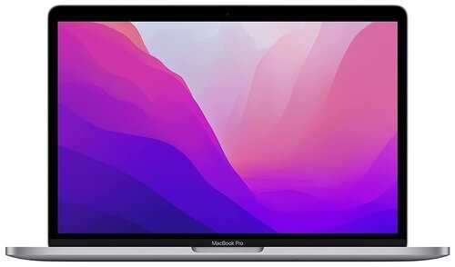 13.3″ Ноутбук Apple MacBook Pro 13 2022 2560x1600, Apple M2 3.5 ГГц, RAM 8 ГБ, LPDDR5, SSD 256 ГБ, Apple graphics 10-core, macOS, MNEH3ZE/A, космос, английская раскладка