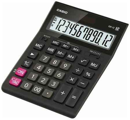 Калькулятор CASIO GR-12, 12 разрядов, бухгалтерский