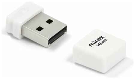 USB Flash Drive 16Gb - Mirex Minca White 13600-FMUMIW16 19848588744383