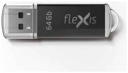 USB Flash Drive 64Gb - Flexis RB-108 USB 3.0 FUB30064RBK-108