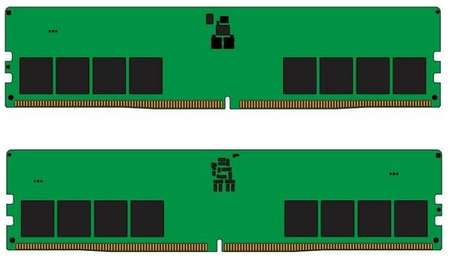 Модуль памяти 64GB Kingston DDR5 5200 DIMM KVR52U42BD8K2-64 Non-ECC , CL42, 1.1V, (Kit of 2) 2RX8 288-pin 16Gbit, RTL 19848590205440