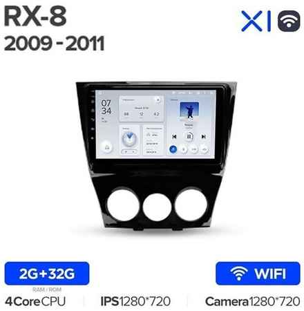 Штатная магнитола Teyes X1 Wi-Fi Mazda RX-8 SE 2009-2011 9″ 19848590214330