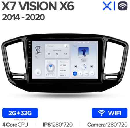 Штатная магнитола Teyes X1 Wi-Fi Geely Emgrand X7 / Vision X6 / Haoqing SUV 2014-2020 9″ 19848590218814