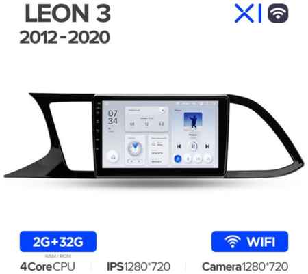 Штатная магнитола Teyes X1 Wi-Fi Seat Leon 3 2012-2020 9″ (F3)