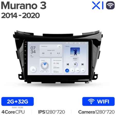 Штатная магнитола Teyes X1 Wi-Fi Nissan Murano 3 Z52 2014-2020 10.2″ 19848590221495