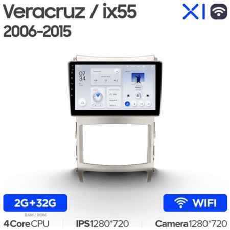 Штатная магнитола Teyes X1 Wi-Fi Hyundai Veracruz / ix55 2006-2015 9″ 19848590362226