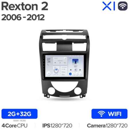 Штатная магнитола Teyes X1 Wi-Fi SsangYong Rexton Y250 II 2 2006-2012 10.2″ 19848590369547