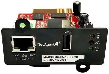 Адаптер DA 807 (with USB port)/ Powercom SNMP adapter DA 807 (with USB port) DA 807 (with USB port) 19848593222232