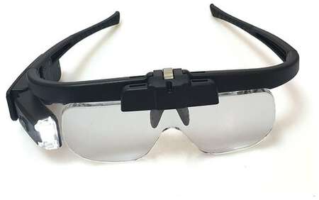 NGY Бинокулярная лупа очки с подсветкой и аккумулятором 19848593229883