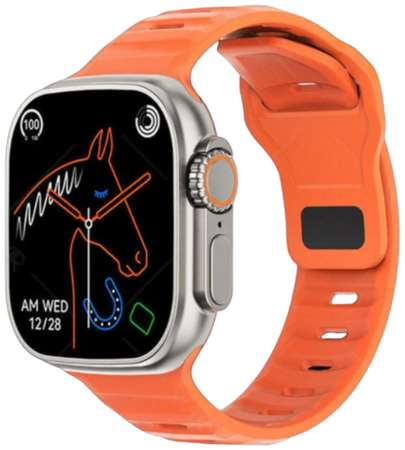 DT NO.1 Smart Watch DT N0.1 SERIES 8 WS Ultra MAX/Смарт часы для спорта /Смарт часы повседневные/Смарт часы для взрослых и детей/оранжевый 19848593373681