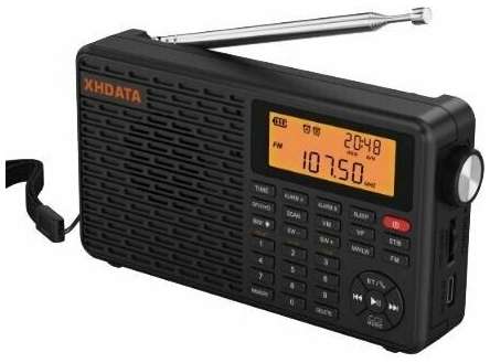 Всеволновый радиоприемник XHDATA D-109 с MP3 и Bluetooth