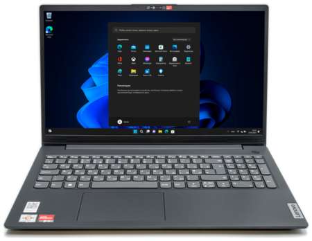 Ноутбук Lenovo V15 G4 AMN 15.6″ FHD/AMD Athlon Silver 7120U 2.4 ГГц/8Гб DDR5 RAM/256Гб SSD NVMe M.2/AMD Radeon 610M 2Гб/Win 11Pro/Русская клавиатура