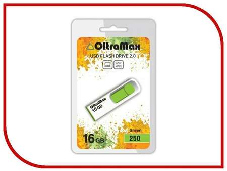 USB флэш-накопитель (OLTRAMAX OM-16GB-250 зеленый) 19848595913857