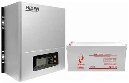 ИБП Hiden Control HPS20-1012N(настенный) и АКБ Рубин 12-200 19848596804505