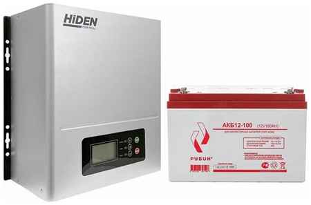ИБП Hiden Control HPS20-0312N(настенный) и АКБ Рубин 12-100 19848596804597